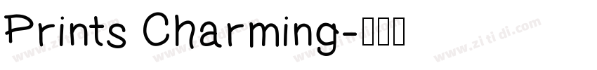 Prints Charming字体转换